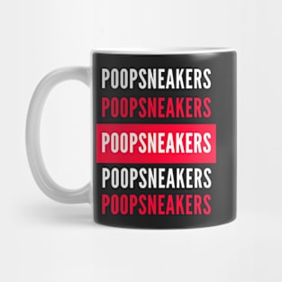 POOPSNEAKERS - Bootleg Funny Bad Translation Error Mug